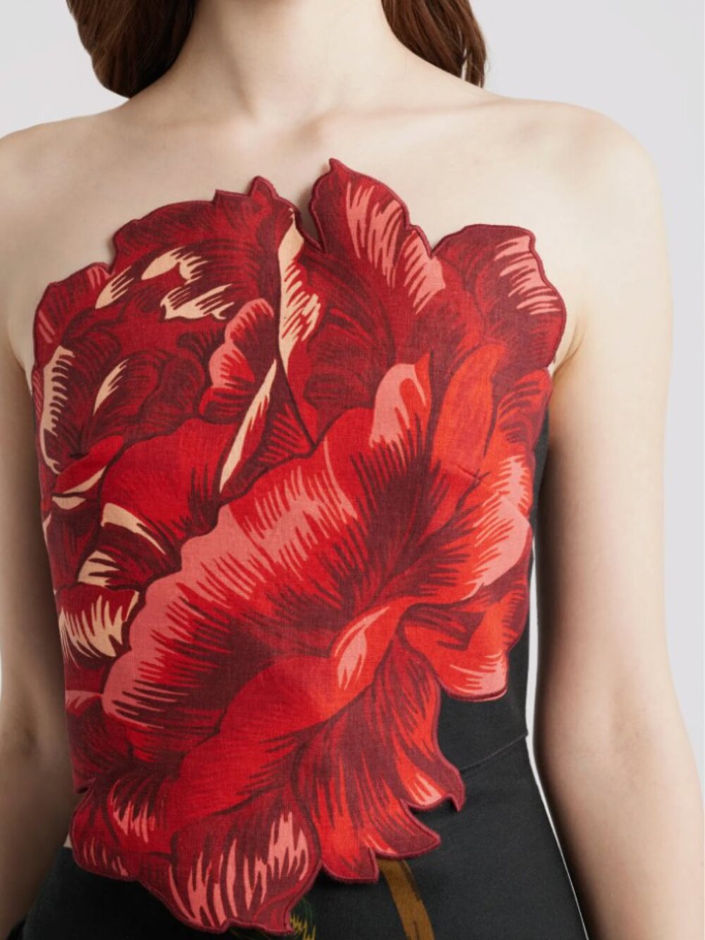 New Farm Rio Rosalia Artisanal Midi Dress - Picture 2 of 9